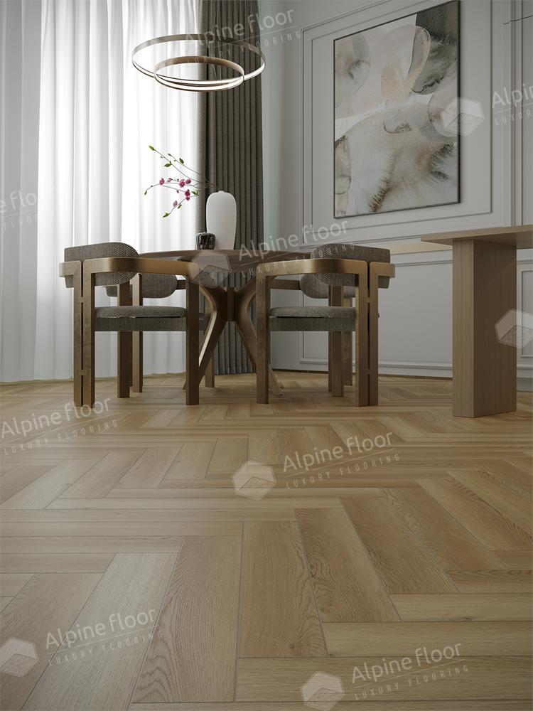 Кварцвиниловая плитка Alpine Floor Parquet LVT ЕСО 16-28 Дуб Поллукс